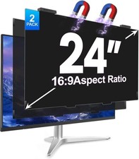 2Pack Magnetic 24 Inch Privacy Screen for Computer Monitor 16:9 24 inch 2pack picture
