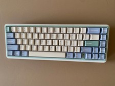 Varmilo 67 Minilo vm-vxh67-a046 US Cherry MX Silver Wired Gaming Keyboard Used picture