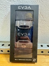 NEW EVGA NVIDIA SLI Bridge RGBW 2-Way | PN 100-2W-0027-LR | Genuine picture