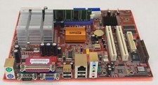 PC Chips M701 V1.1 Motherboard w/ Via C800A CPU, 128MB DDR RAM, Fanless, Silent  picture