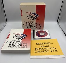 SEAGATE CRYSTAL REPORTS STANDARD VERSION 5.0 For PC & SQL DATABASES CD ROM picture