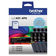 Brother Genuine LC4014PKS Standard Yield, Black, Cyan, Magenta, Yellow picture
