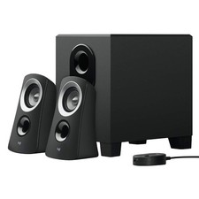 Logitech PC Speaker Z313 Stereo Black 2.1ch Subwoofer attached 3.5mm picture
