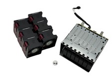 HPe 719067-B21 HPe DL380 G9 1ST Bay Hard Drive Cage/Backplane Kit 6 x FanS picture