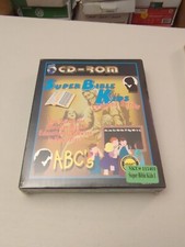 New Super Bible Kids PC CD learn about religion Jesus God's Word stories verses picture