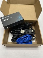 New - Steetek USB 3.0 KVM Switch Dual Monitor 2 Port Box, 4K@60Hz (YUV 4:4:4) picture