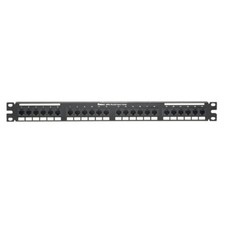 New In Box, Panduit DP24688TGY Patch Panel, Cat 6, Rack Mt, 24 Port picture