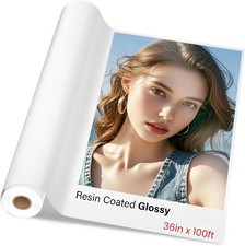 Premium RC Glossy Photo Paper Roll Inkjet for canon hp epson 36 x 100ft print gd picture