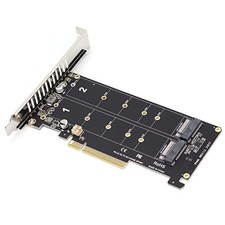 M.2 NVME PCIE Adapter Card 32Gbps PCIE 3.0 4.0 X16 Expansion Card X8 M Key picture