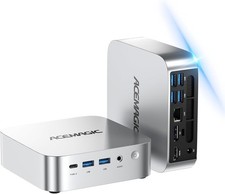 ACEMAGIC Gaming Mini PC Windows 11Pro AMD Ryzen 7 7735HS 16GB RAM 512GB SSD WiFi picture