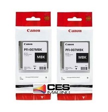 Canon PFI-007MBK (90ml) Two Matte Black Ink Tanks picture