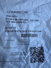 COMMSCOPE SSH-1014 SNAPTAK HANGER 10.1 mm-14.0mm (bag Of 10) picture