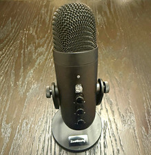 ZealSound USB-C Wired Freestanding Desktop Microphone Mute Jack Stand Black picture
