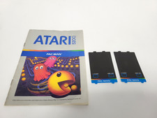 Vintage 1982 Pac-Man Manual and Controller Overlays for Atari 5200 picture