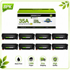 8PCS Compatible Toner Cartridge CB435A 35A For HP LaserJet P1002 P1003 P1009 picture