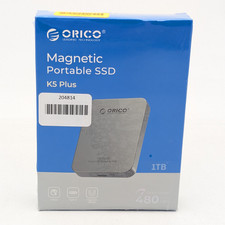Orico K5 Plus 1TB Magnetic Portable External SSD | USB-C | Gray picture