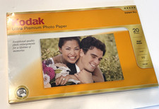 NIP Kodak ULTRA Premium Photo Paper 11x17 High Gloss 20 Sheets 76 lb Inkjet 10.5 picture
