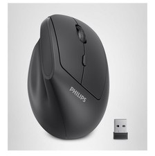 PHILIPS SPK7628 Ergonomic Vertical Wireless Mouse 800/1200/1600 DPI 6 Buttons A picture