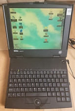 Dell Latitude LX4100D Laptop 80486 WIN 95 2GB HD 16 RAM Charger FOR REPAIR READ picture