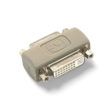DVI Female to Female Gender Changer Adapter - Beige picture