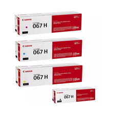 Canon 067H High Yield Toner Cartridge 4-Pack for ImageClass MF656Cdw MF654Cdw picture