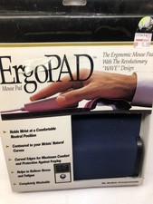 Vintage 1996 Ergonomic Mouse Pad Original Belkin ErgoPAD Washable -Blue - NIB picture
