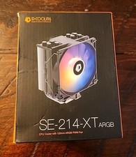 ID-COOLING SE-214-XT ARGB CPU Air Cooler – 4 Heat Pipes, 120mm Fan picture