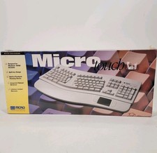 Vtg Micro Innovations Win95/98 Split Key PS/2 Serial Keyboard KB98T NEW OldStock picture