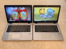 LOT OF 2 HP ELITEBOOK 840 G3 LAPTOP 14