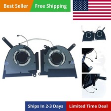 CPU GPU Cooling Fan for Asus TUF Dash 15 FX517 FX517ZC FX517ZM FX517ZR FX517Z... picture