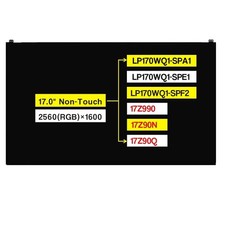 Screen Replacement LP170WQ1-SPA1 LP170WQ1-SPE1 LP170WQ1-SPF2 for LG Gram 17Z9... picture