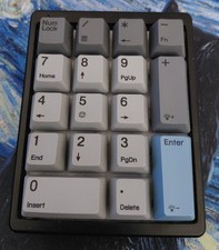 KN17 Wired Mechanical Number Pad- 17 Keys Hot Swappable Numpad - Brown Switches picture