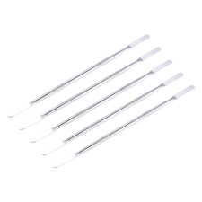 5pcs Mini Metal Spudger Mini Crowbar Flat Head Stainless Steel Pry Bar 6.7x0.25
