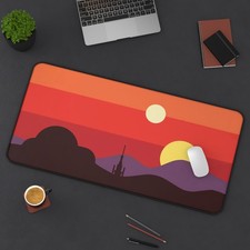 Star Wars Desk Mat | Tatooine Desk Mat | Star Wars Mouse Pad picture