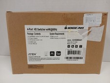 IOGEAR 4-Port HD Switcher with 4k@60hz - No Cords picture