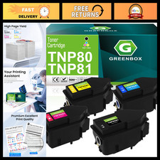 Toner Cartridges for Bizhub C3300i C3320i - Black, Cyan, Magenta, Yellow - High picture