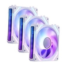 GCF012 Standard 120mm PC Case Fan, Daisy-Chain Standard Blade Fan White picture