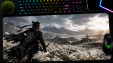 Ghost of Tsushima XXL Gaming Mouse Pad Jin Sakai Ghost Armor Desk Mat picture