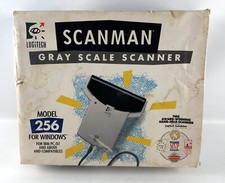 Logitech Scanman Gray Scale Scanner 256 for IBM PC/AT & Above Compatibles picture