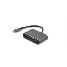 StarTech CDP2HDVGA USB-C to VGA HDMI Adapter 6in Space Gray picture