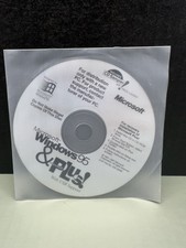 Microsoft Windows 95 & PLUS OSR 2 CD-ROM + COA with Product ID / Install Key picture