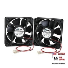 OEM 628685 2-Pack 12V DC RV Refrigerator Cooling Fan Assembly - New Upgrade picture