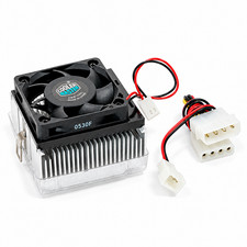 Cooler Master Socket-A / Socket-7 Ball Bearing CPU Cooling Fan 4-Pin Molex picture