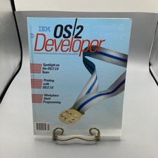 OS/2 DEVELOPER MAGAZINE Summer 1992 VOL 4 NO. 3 *RARE* picture