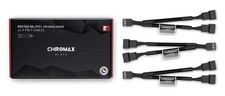 Noctua NA-SYC1 chromax.Black, 4 Pin Y-Cables for PC Fans 4 PWM, Black picture