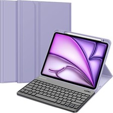 Backlight Keyboard Case for iPad Air 13-inch (M2) 2025 2024 Soft TPU Cover Stand picture