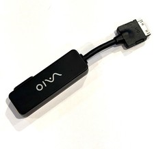 Genuine OEM Sony Vaio U Series VGA LAN Adapter Extension Dongle VGP-DA10 picture