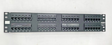 AMP 48 port patch panel CATEGORY 5E SYSTEM - P/N 406331-1 picture