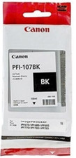 GENUINE CANON PFI-107BK BLACK INK TANK 130ML FOR IMAGEPROGRAF IPF670/680 picture