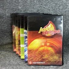 DIGITAL JUICE DROPS  DVD ROM Lot - Content For Video Production - Sets 1-6 picture